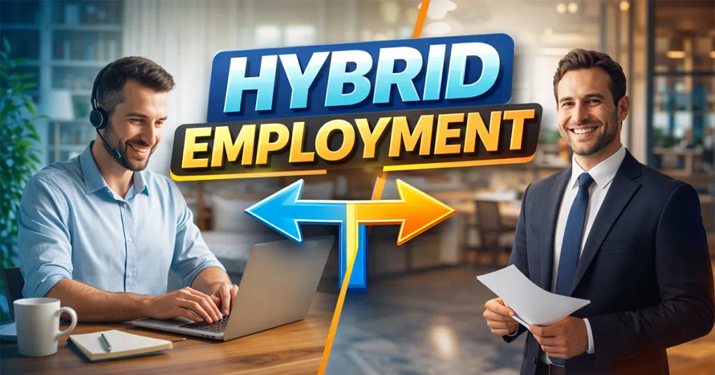 Hybrid Employment – A Balanced Way of Working from Home and Office